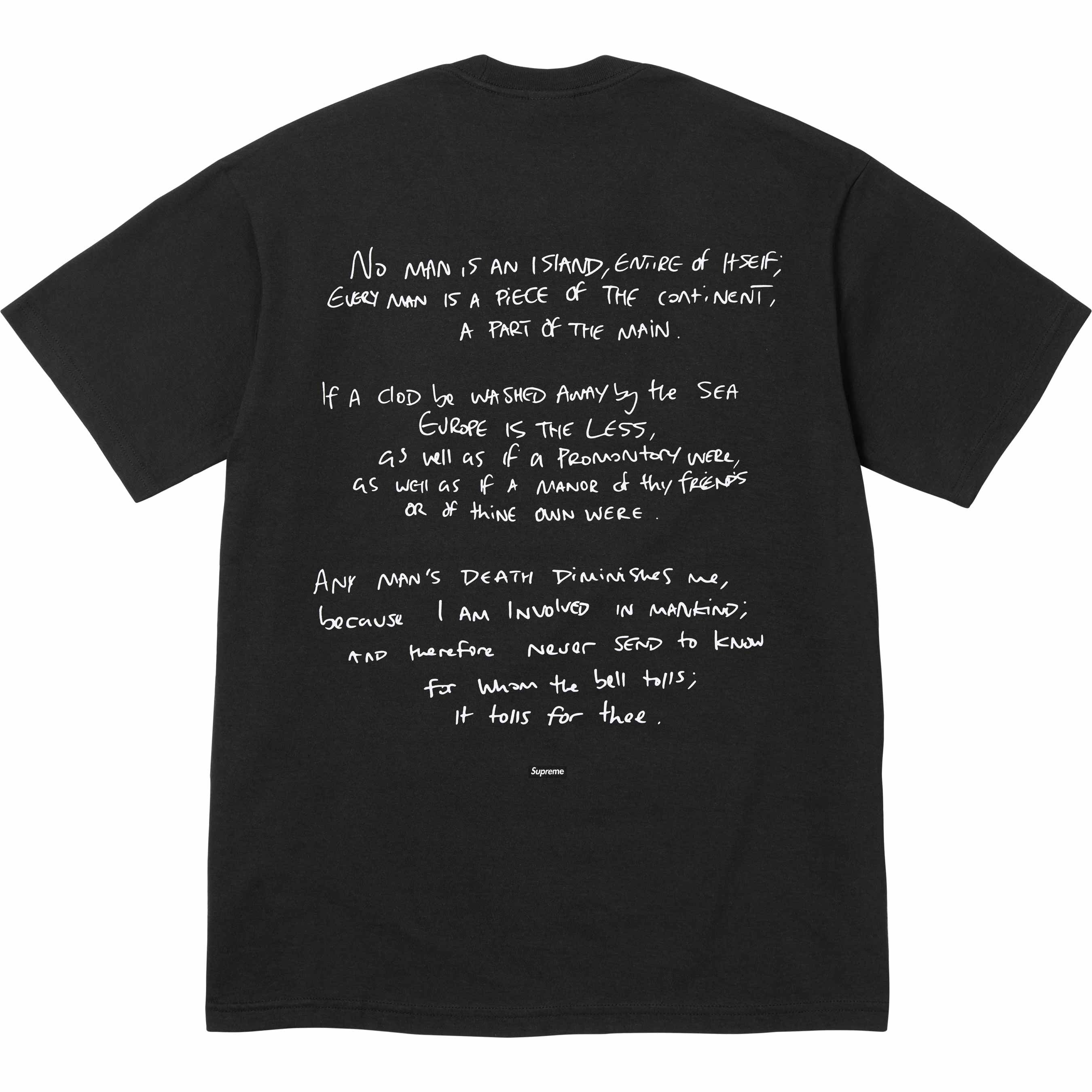 Supreme Corteiz Rules The World Tee Black