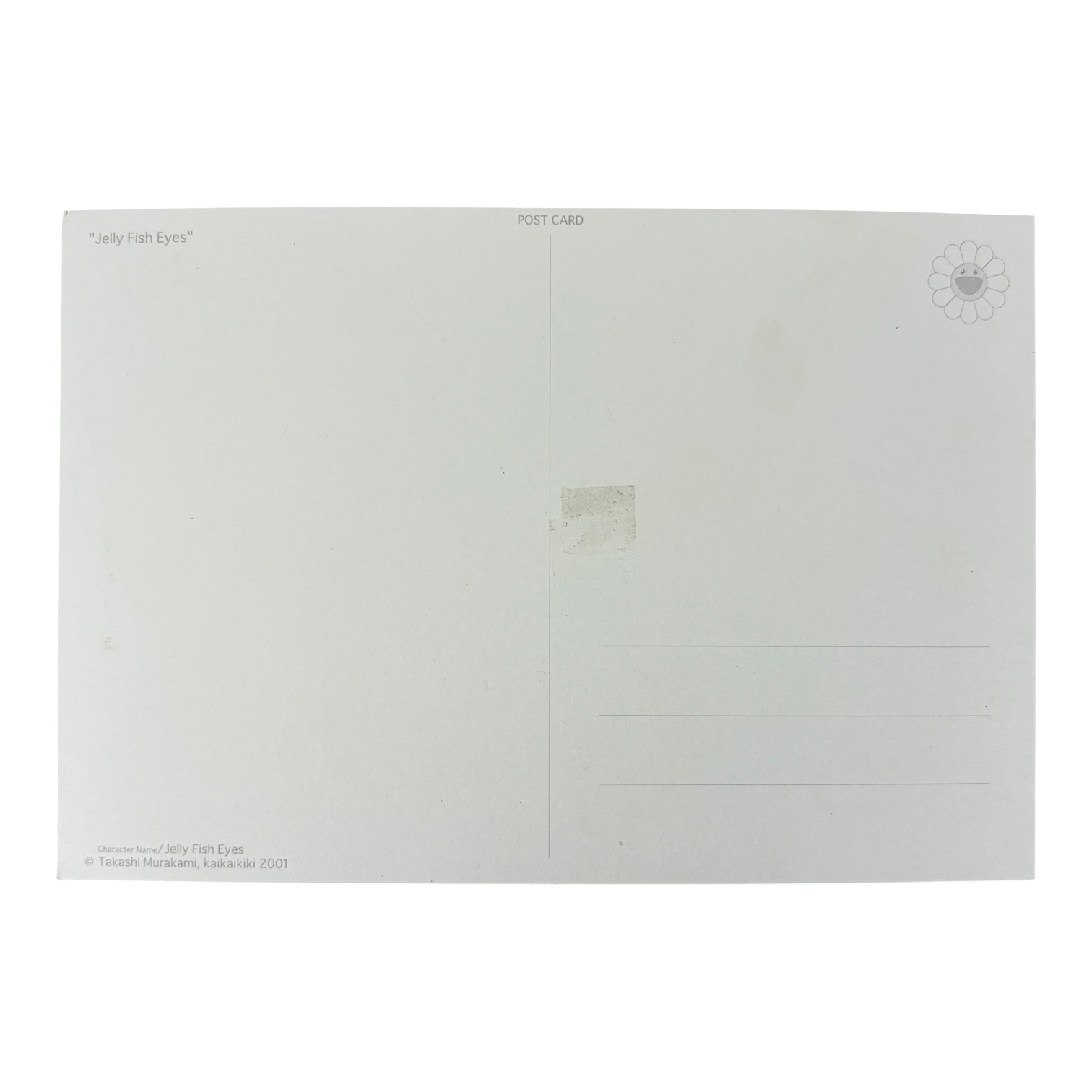 Takashi Murakami Postcard "Jelly Fish Eyes"