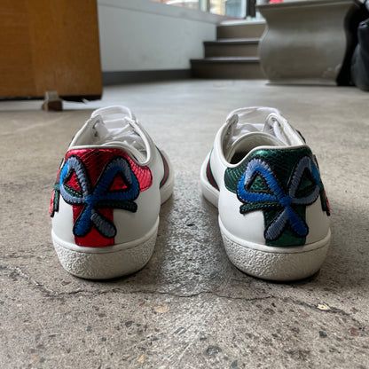 Gucci Ace Embroidered Floral