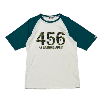 BAPE x Squid Game Raglan Tee Green