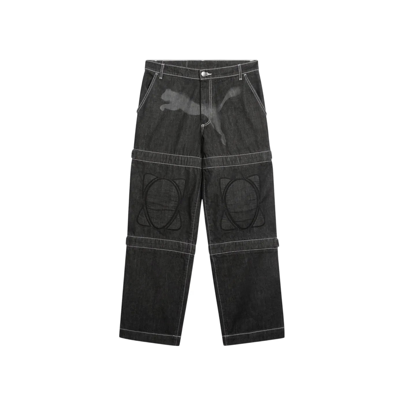 Puma x A$AP ROCKY Knee Pad Pants Black-Denim