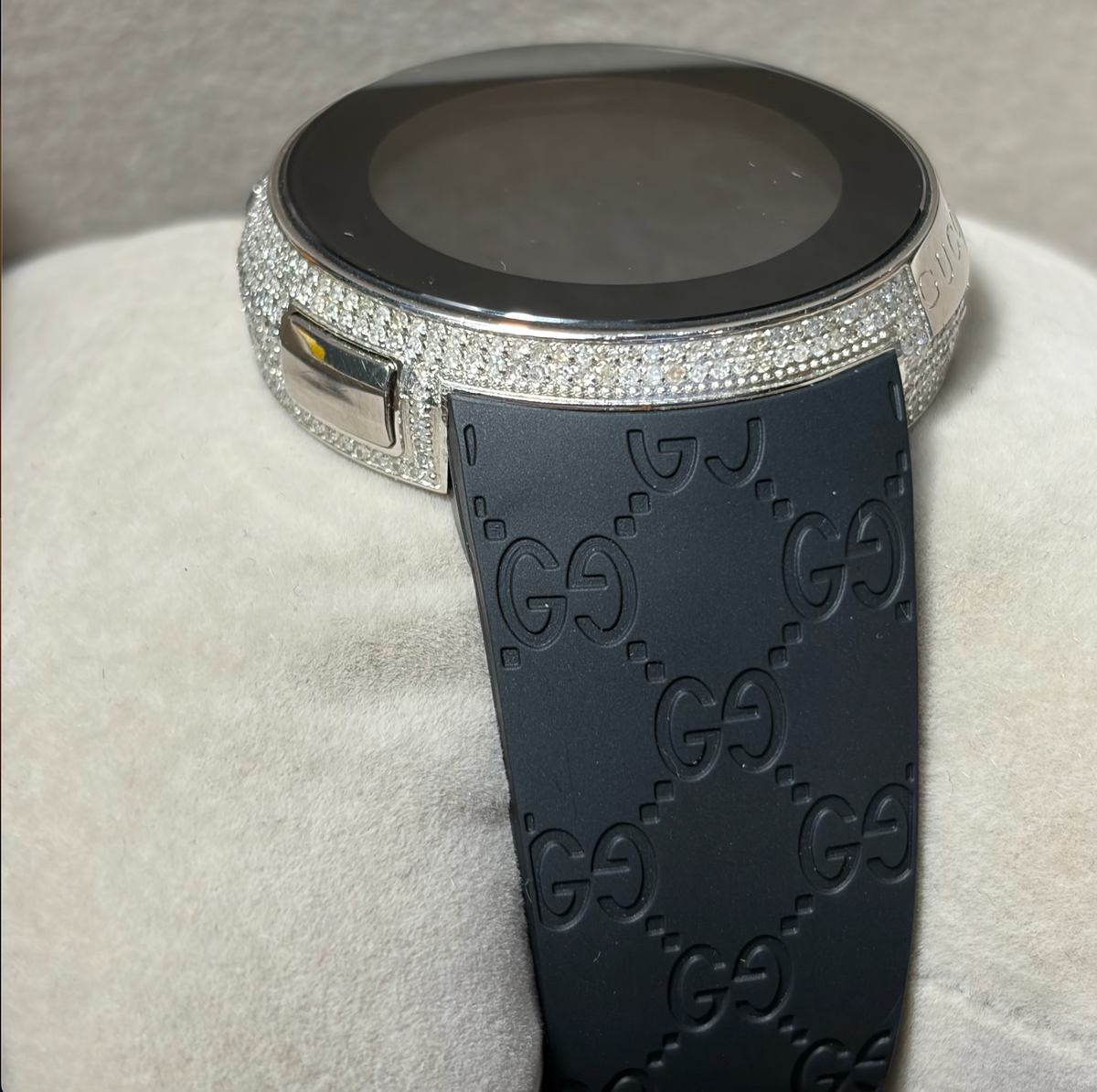 Gucci Custom Diamond I-Gucci Digital Watch 114-2