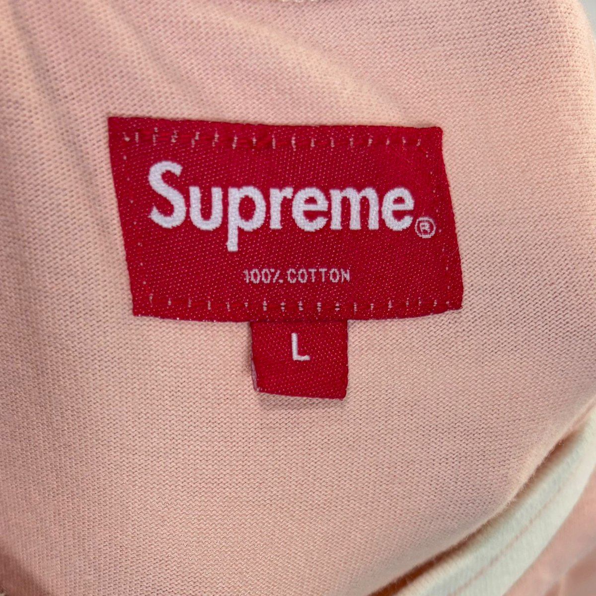 Supreme Ribbed Pocket Tee Pink