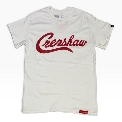 The Marathon Clothing Crenshaw Tee White/Red