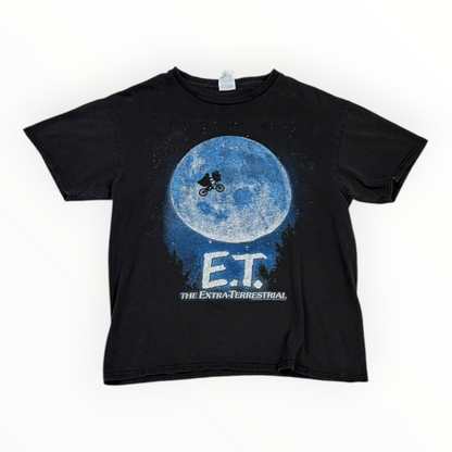 Y2K E.T. Extra Terrestrial Universal Studios Tee Black