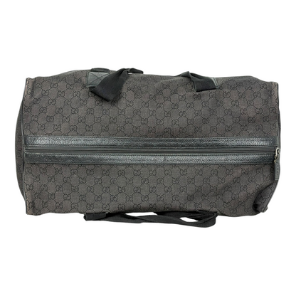 Gucci Dark Grey Vintage Canvas Duffle