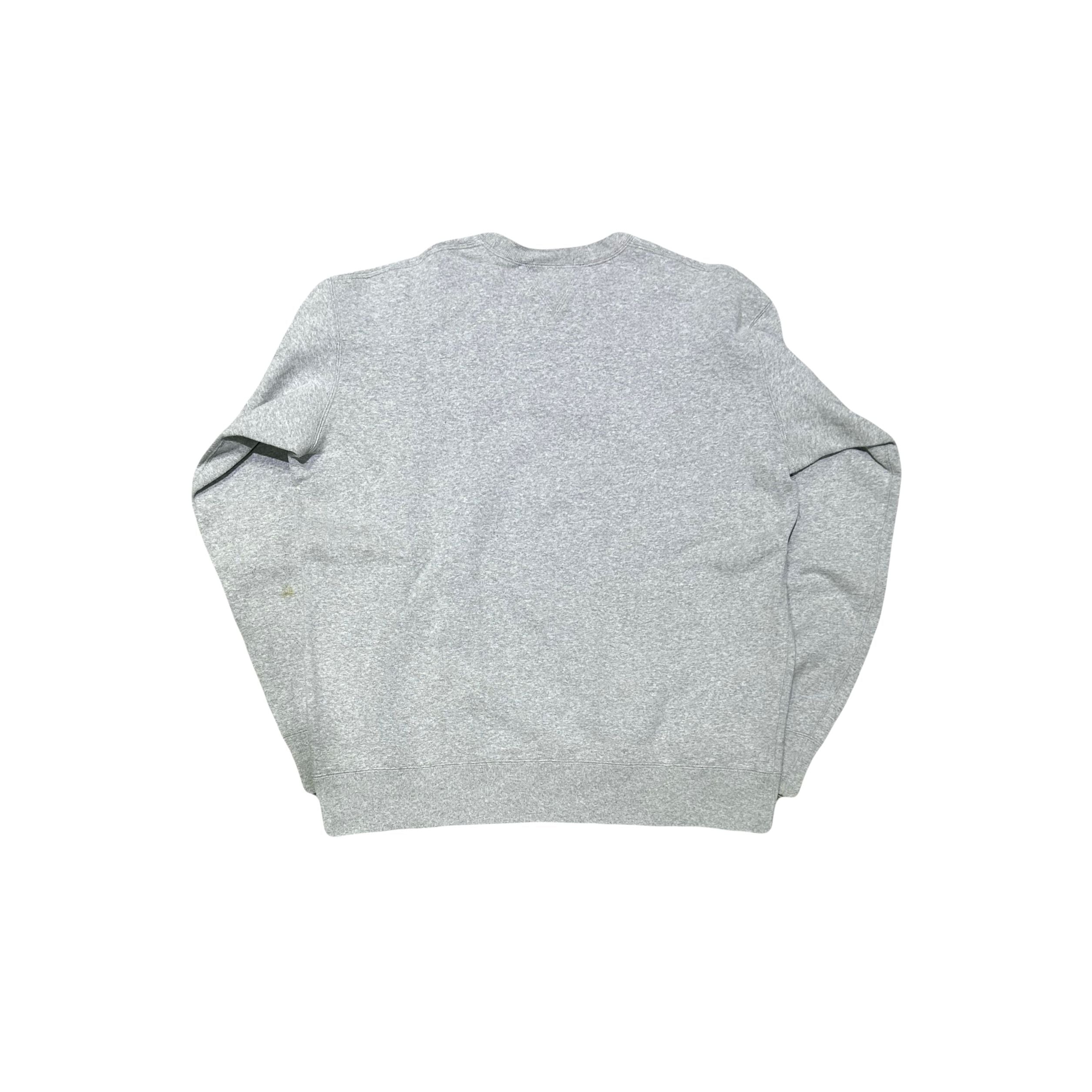 Bape Lukewarm Water Chain Stitch Crewneck Grey