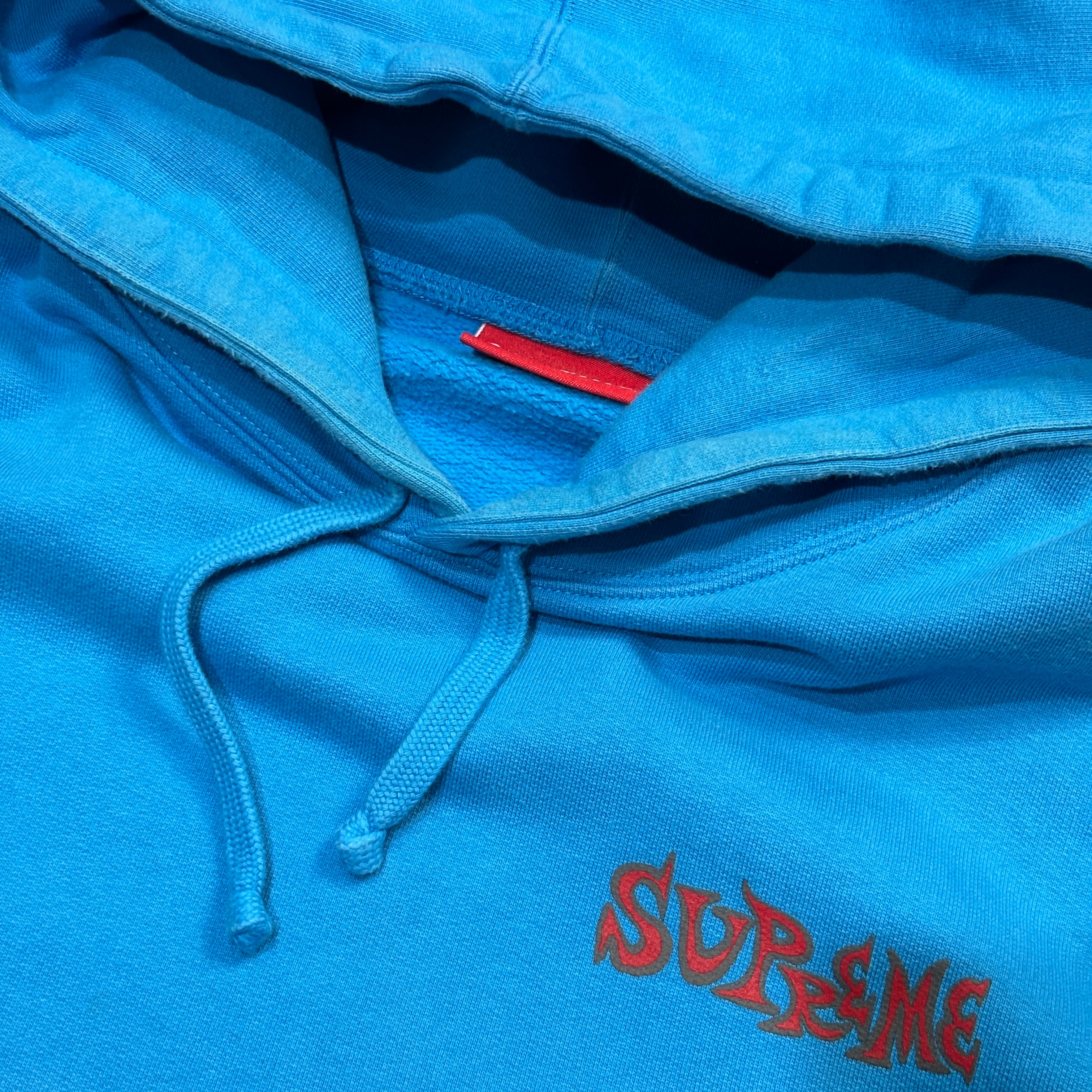 Supreme Portrait Hooded Sweatshirt Bright Royal