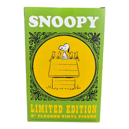 Darkhouse Snoopy 8" Flocked Vinyl Figure Tangerine