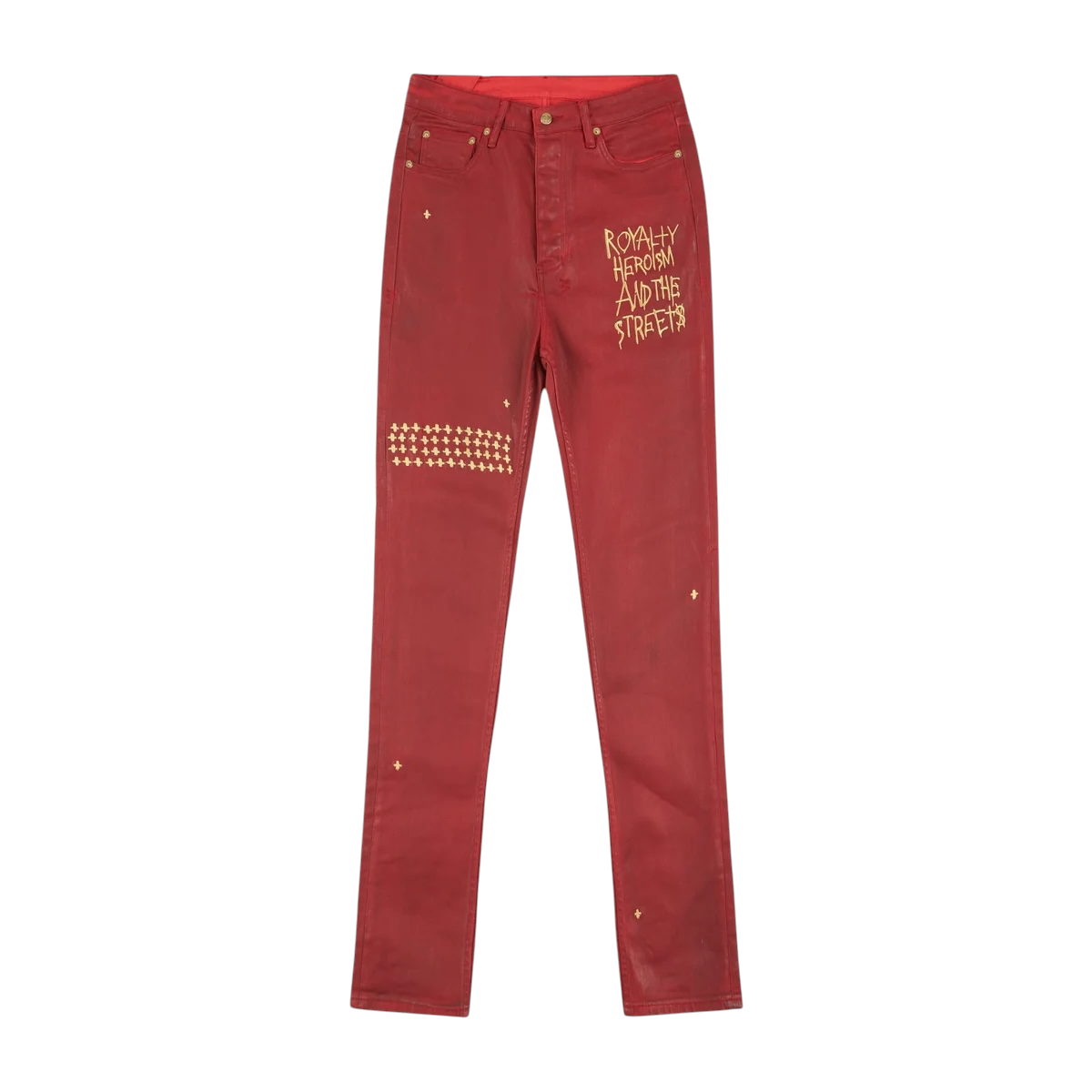 Ksubi Anniversary 23 Chitch Denim Jeans Burgundy