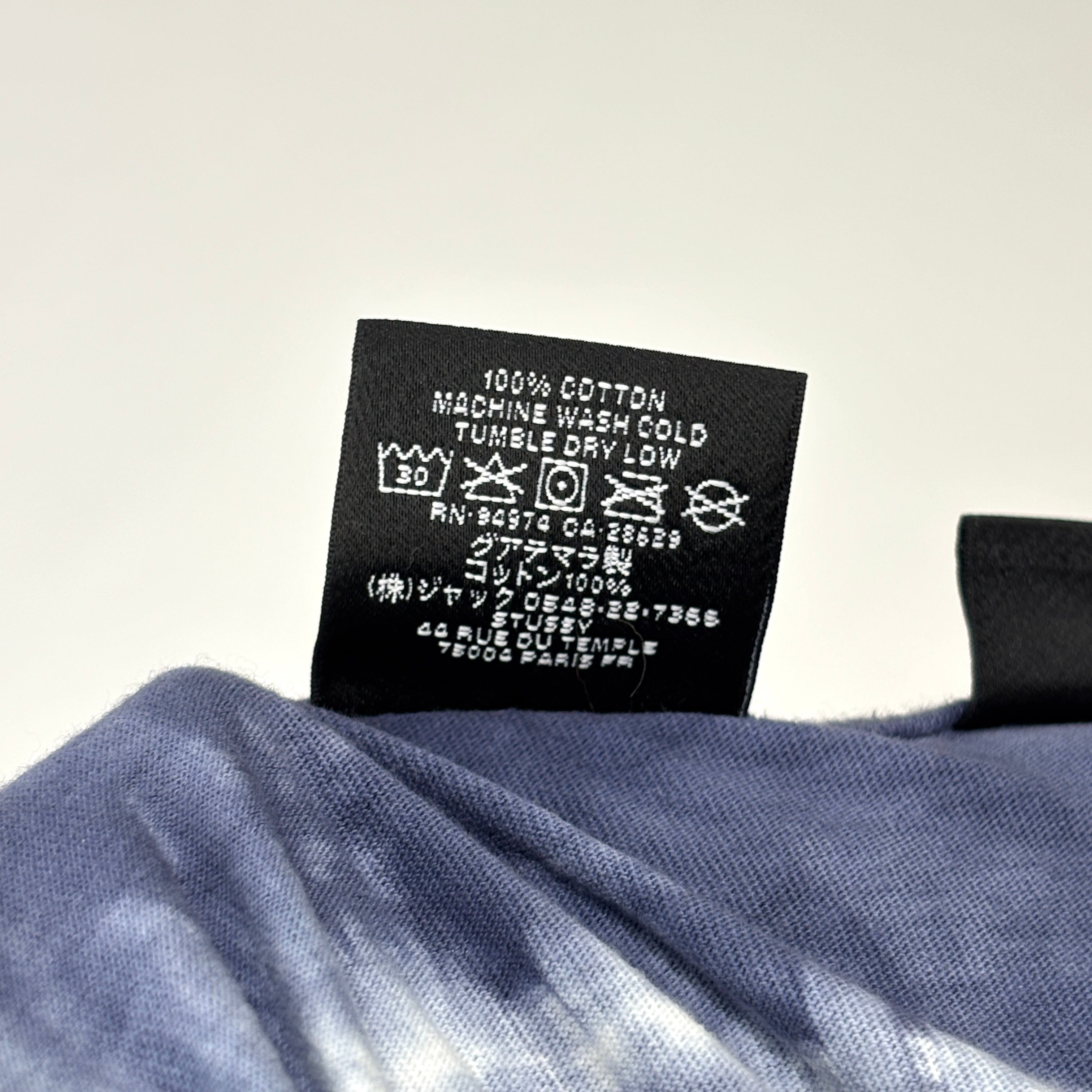 Stussy x Dries Van Noten Tie Dye Tee Blue