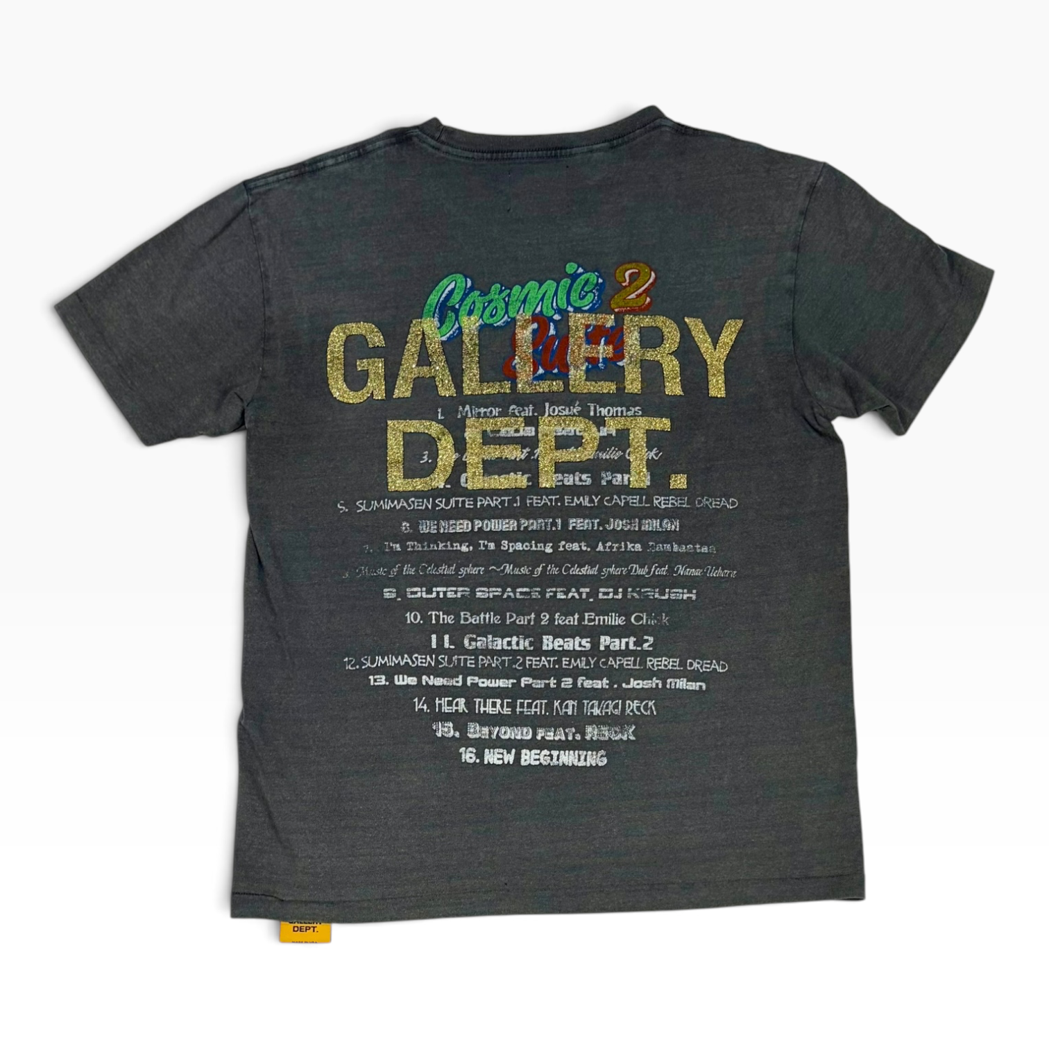 Gallery Dept. Cosmic Suite 2 Limited T-Shirt Vintage Black