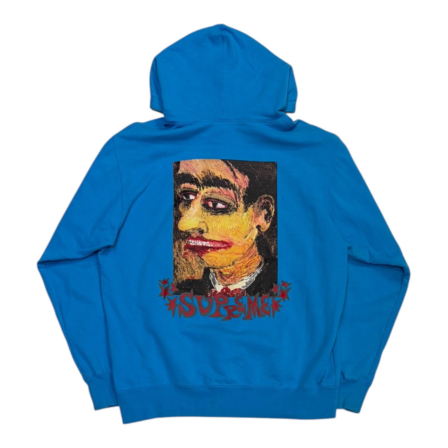 Supreme Portrait Hooded Sweatshirt Bright Royal