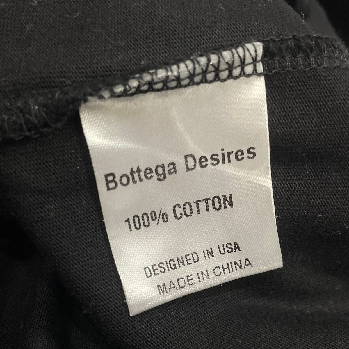 Bottega Desires Anarchy Tee Black