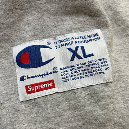 Supreme X Champion LS Tee Grey