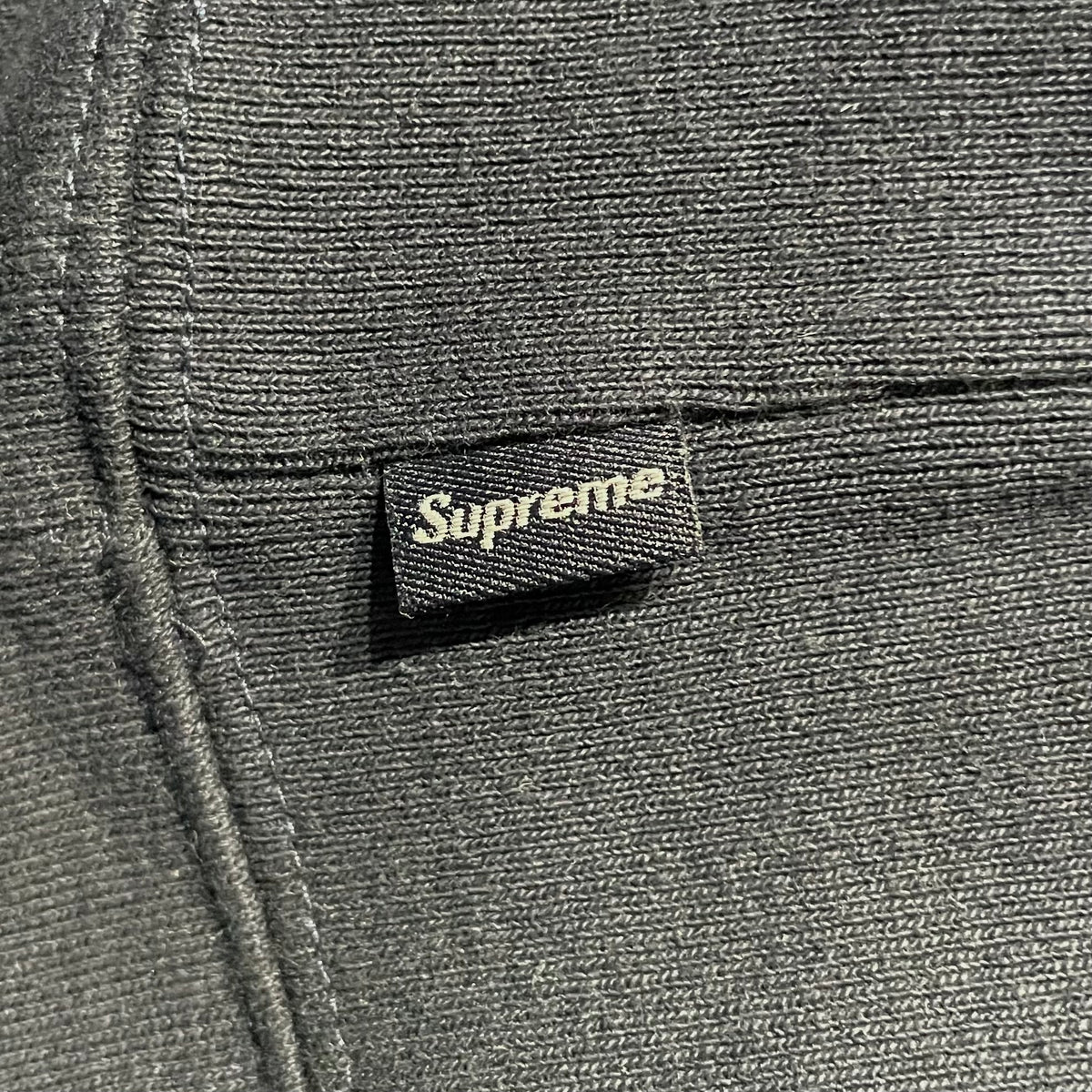 Supreme Classic Logo Hooded Sweatshirt Navy