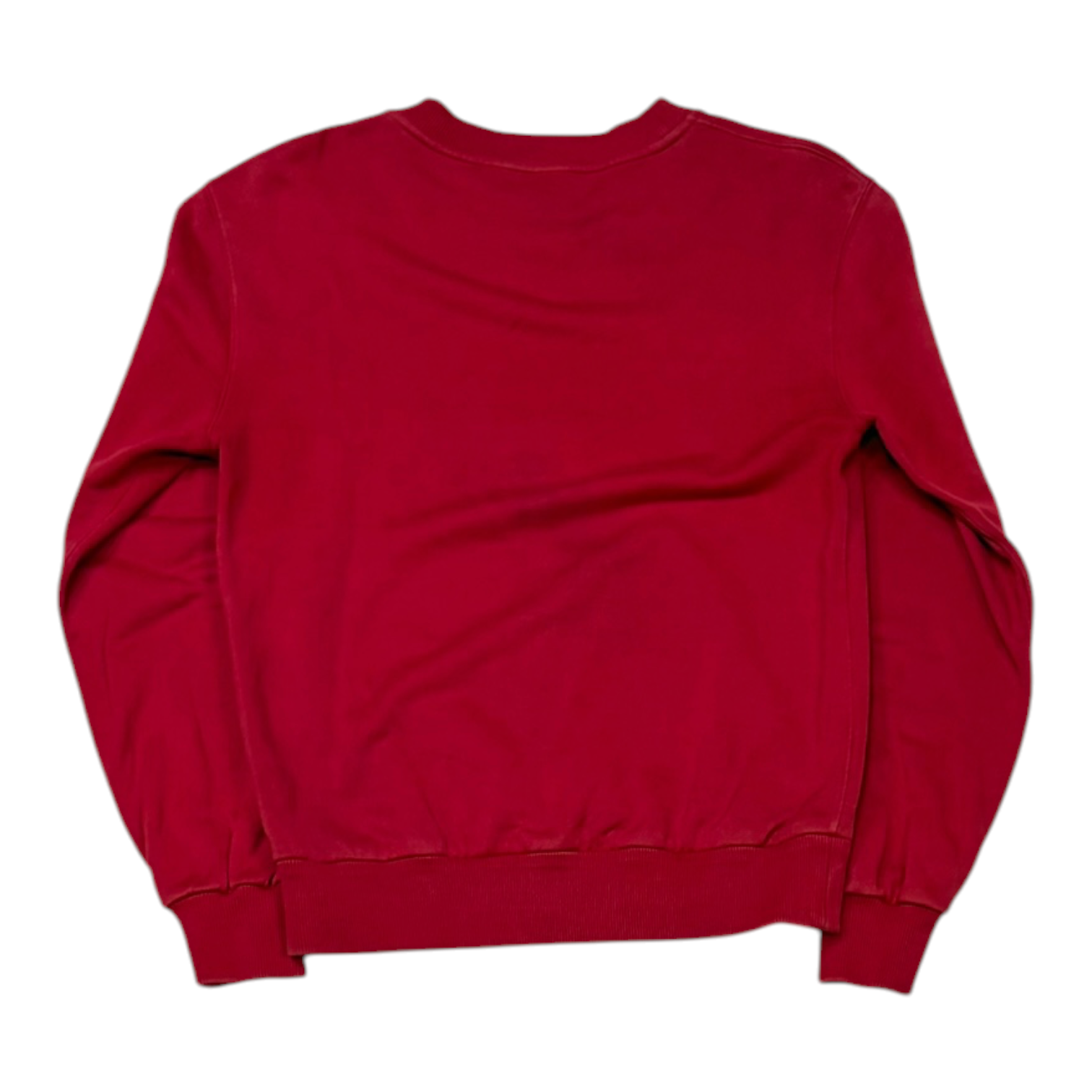 Dolce & Gabbana Jersey DG Embroidery and Patch Sweatshirt Red