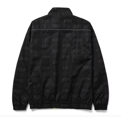 HUF x FTP Track Jacket Black