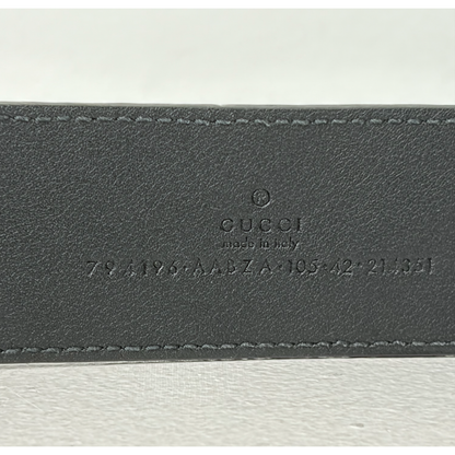 Gucci Interlocking G Buckle Wide Belt Black