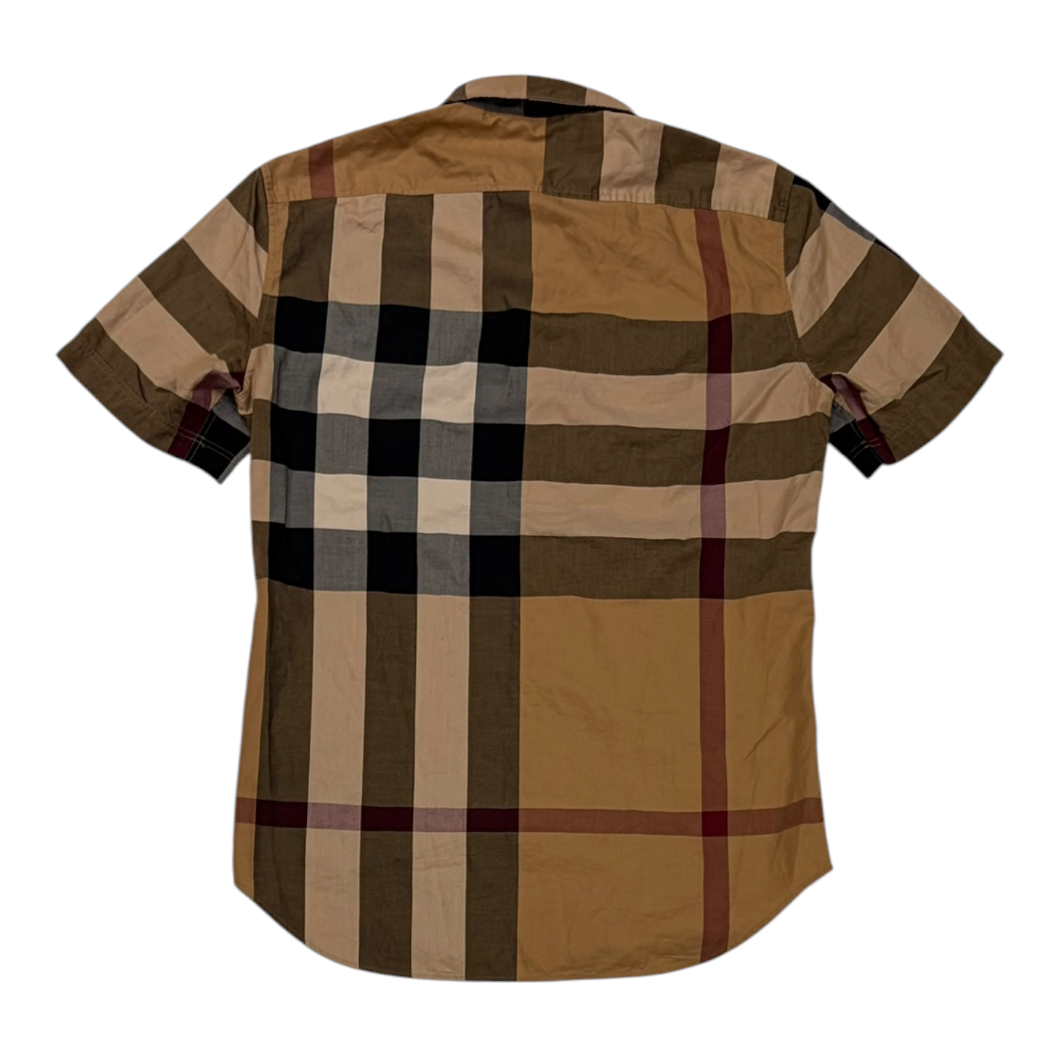 Burberry Slim Fit Check Cotton Shirt