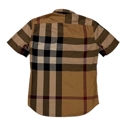 Burberry Slim Fit Check Cotton Shirt
