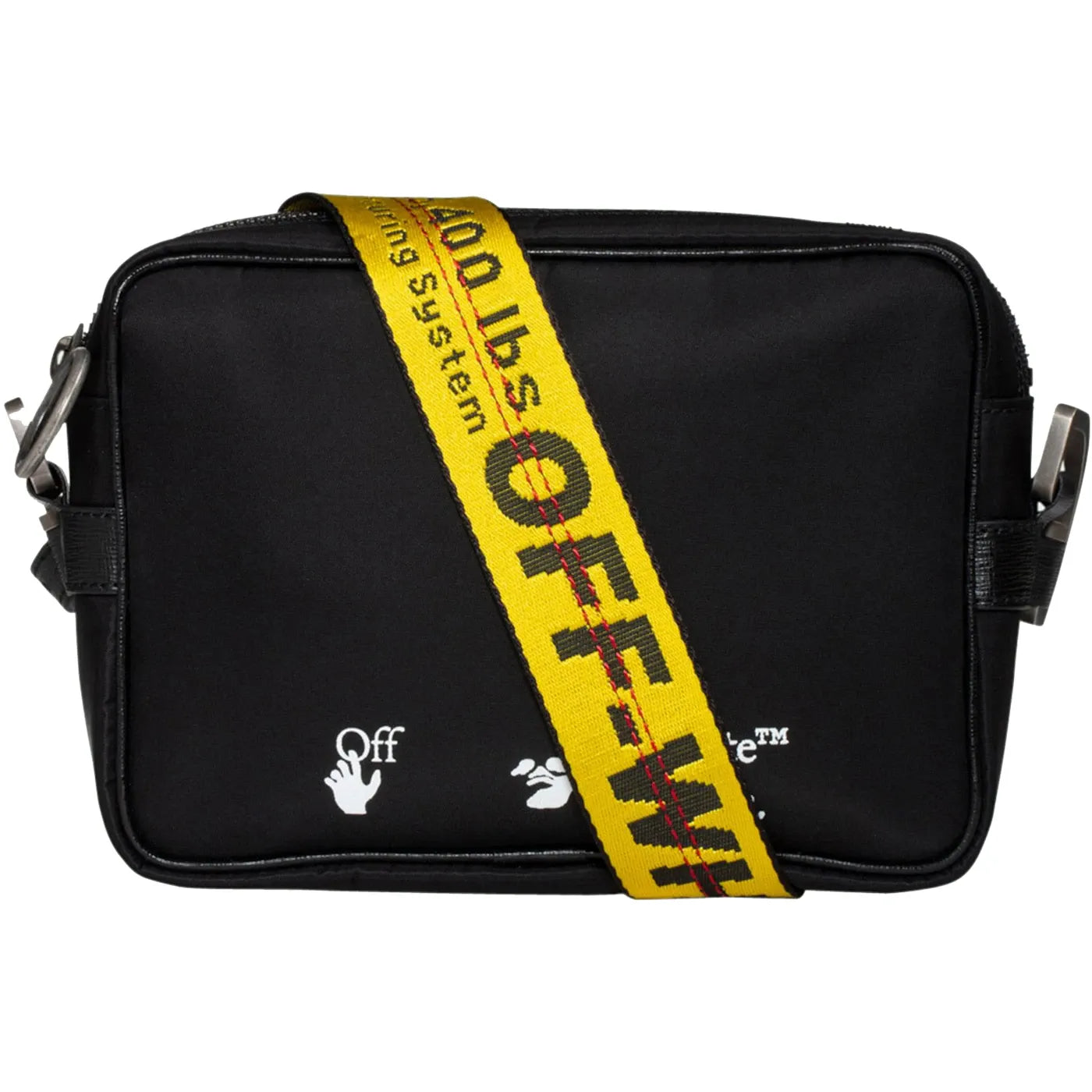 OFF-WHITE Logo Crossbody Bag Black