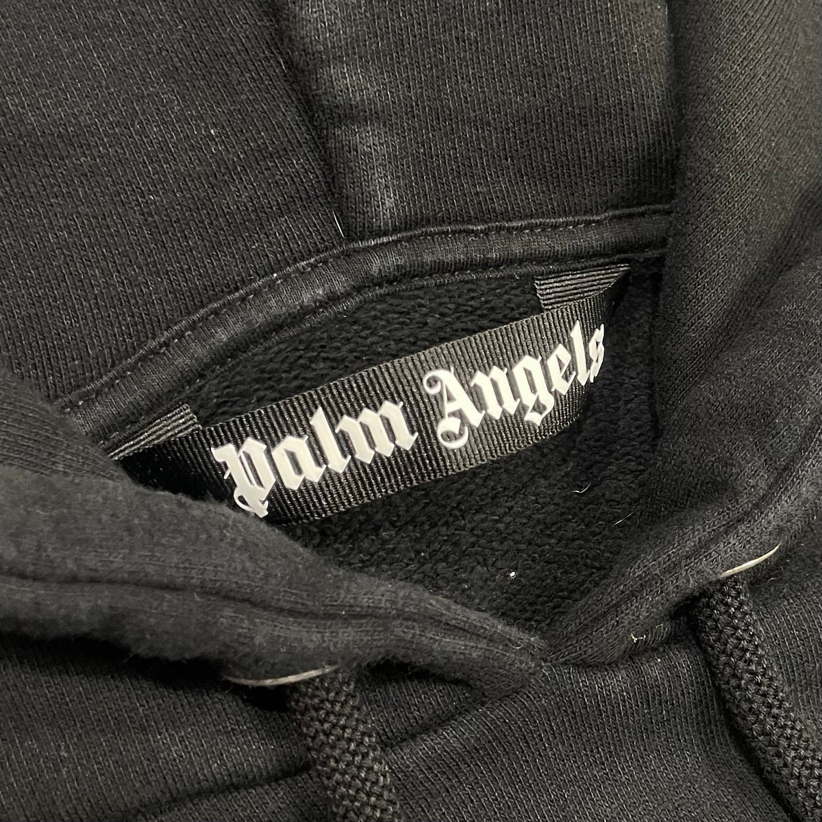 Palm Angels Las Vegas Sprayed Hoodie Black/White