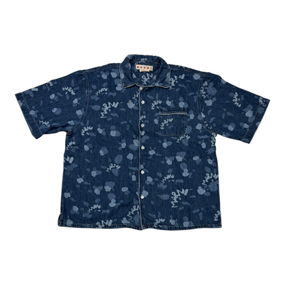 Marni Denim Shirt Iris Blue