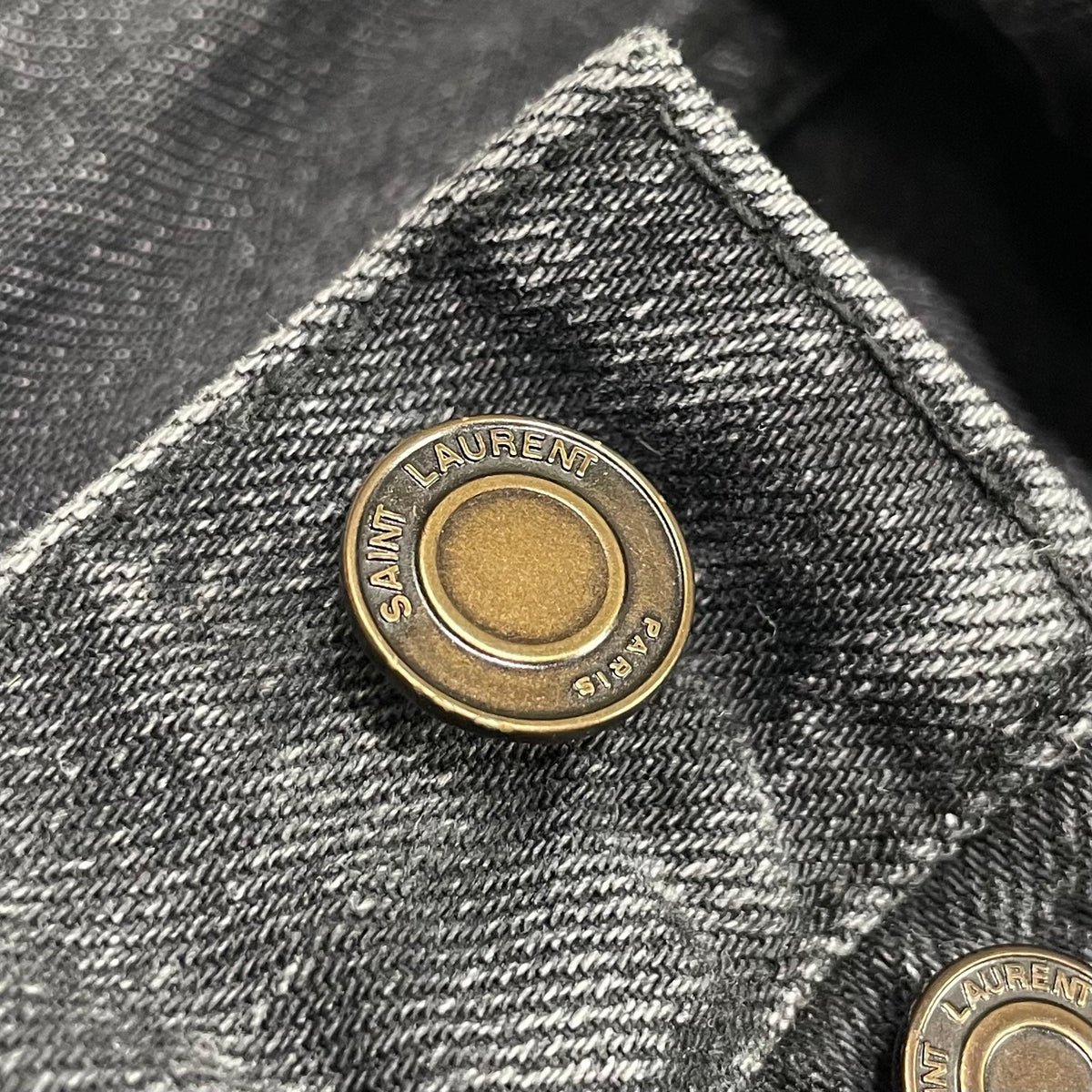 Saint Laurent M/SL-LW Jeans Black