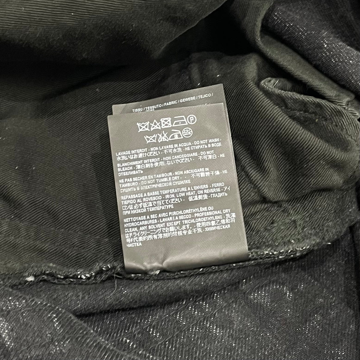 Saint Laurent M/SL-LW Jeans Black