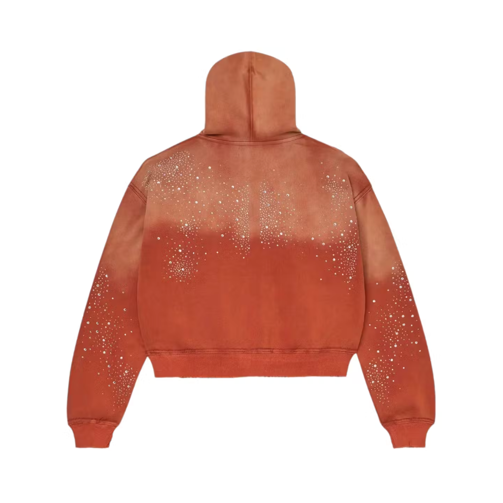 Vale Forever Classico Zip Up Hoodie Orange