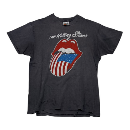 1981 The Rolling Stones North American Tour Tee Black