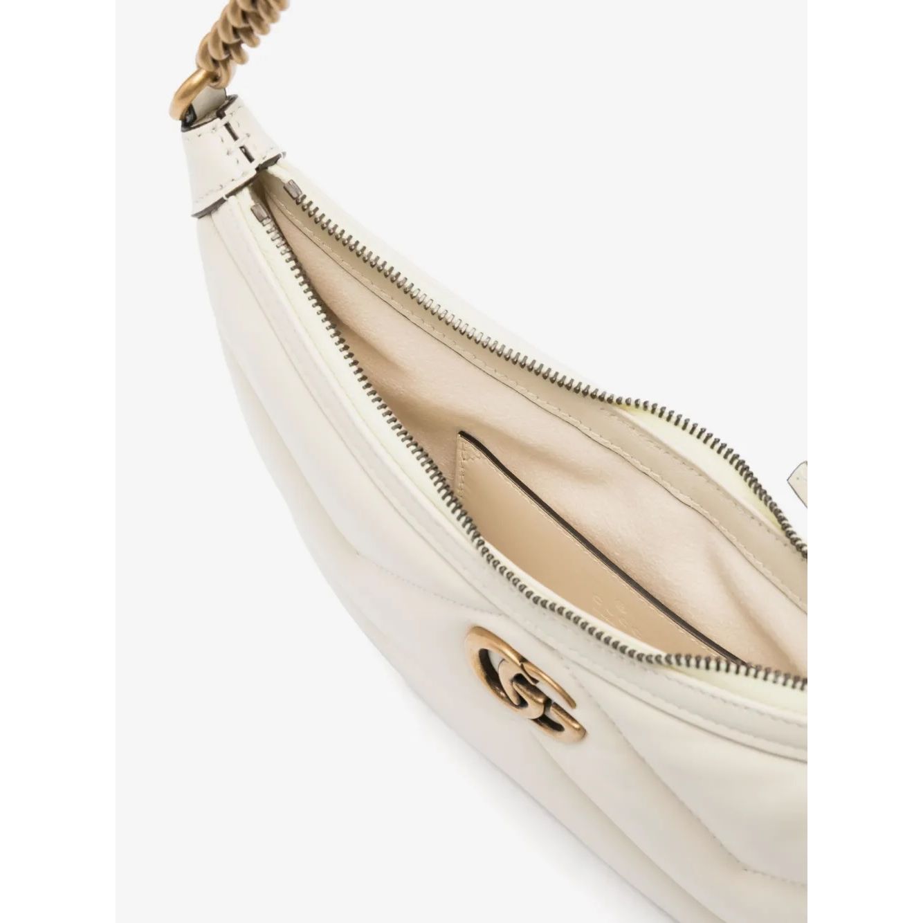 Gucci GG Marmont Small Shoulder Bag White