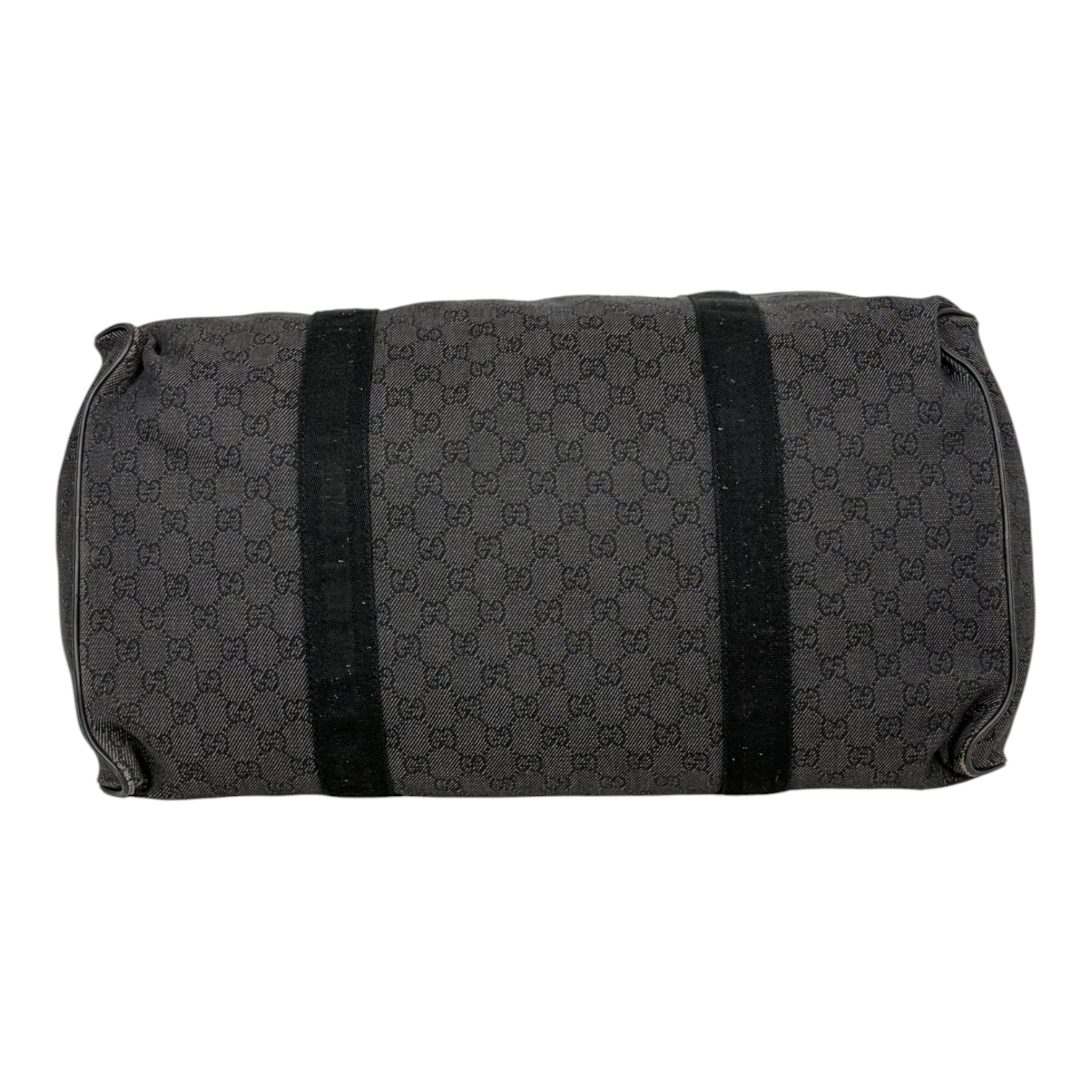 Gucci Dark Grey Vintage Canvas Duffle