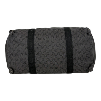 Gucci Dark Grey Vintage Canvas Duffle
