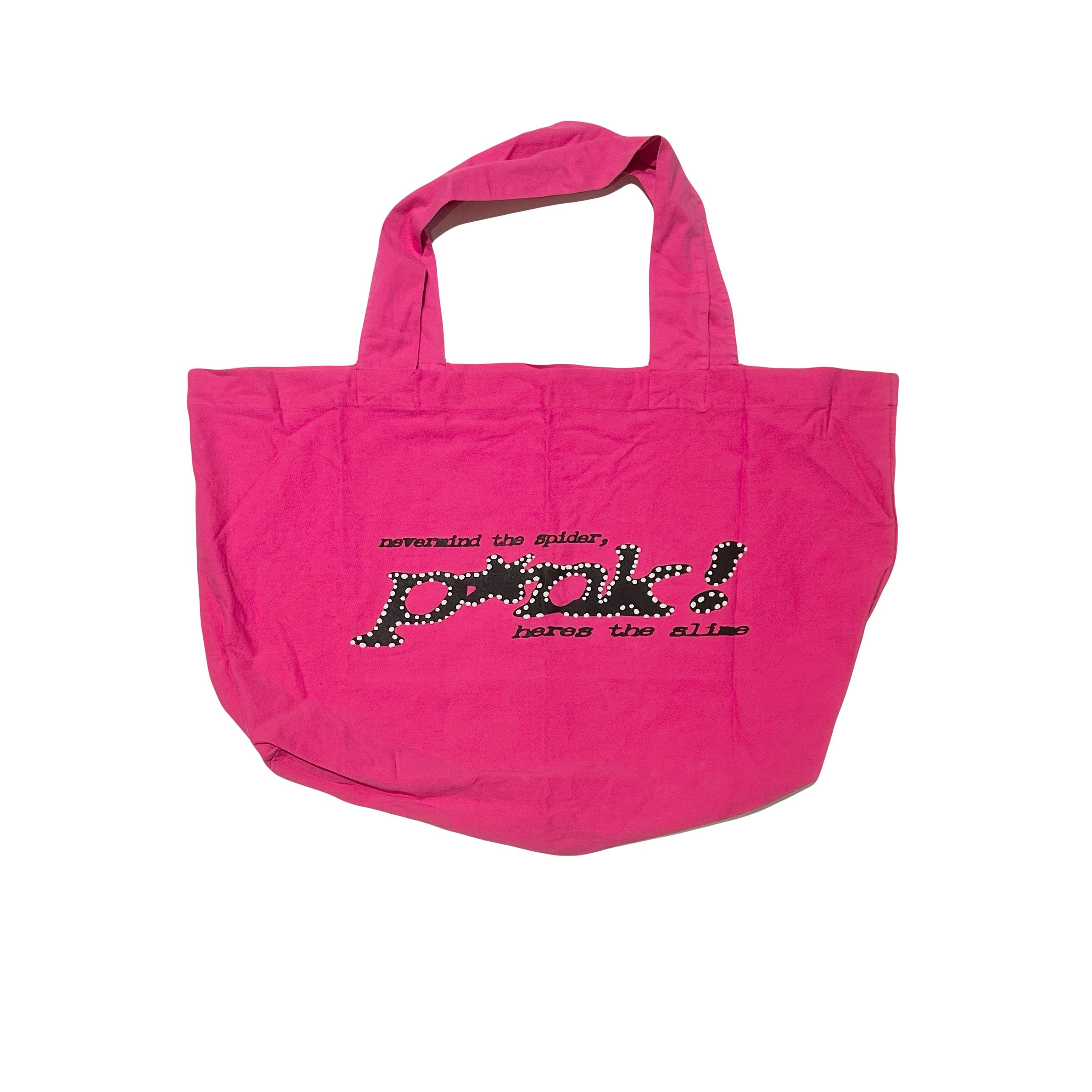 Sp5der P*NK Oversized Totebag Pink