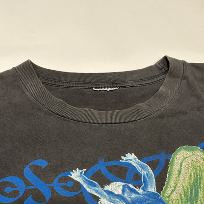 1995 Led Zeppelin Zoso Icarus Swan Song Tee Black