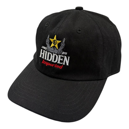 Hidden NY Imported Hat Black