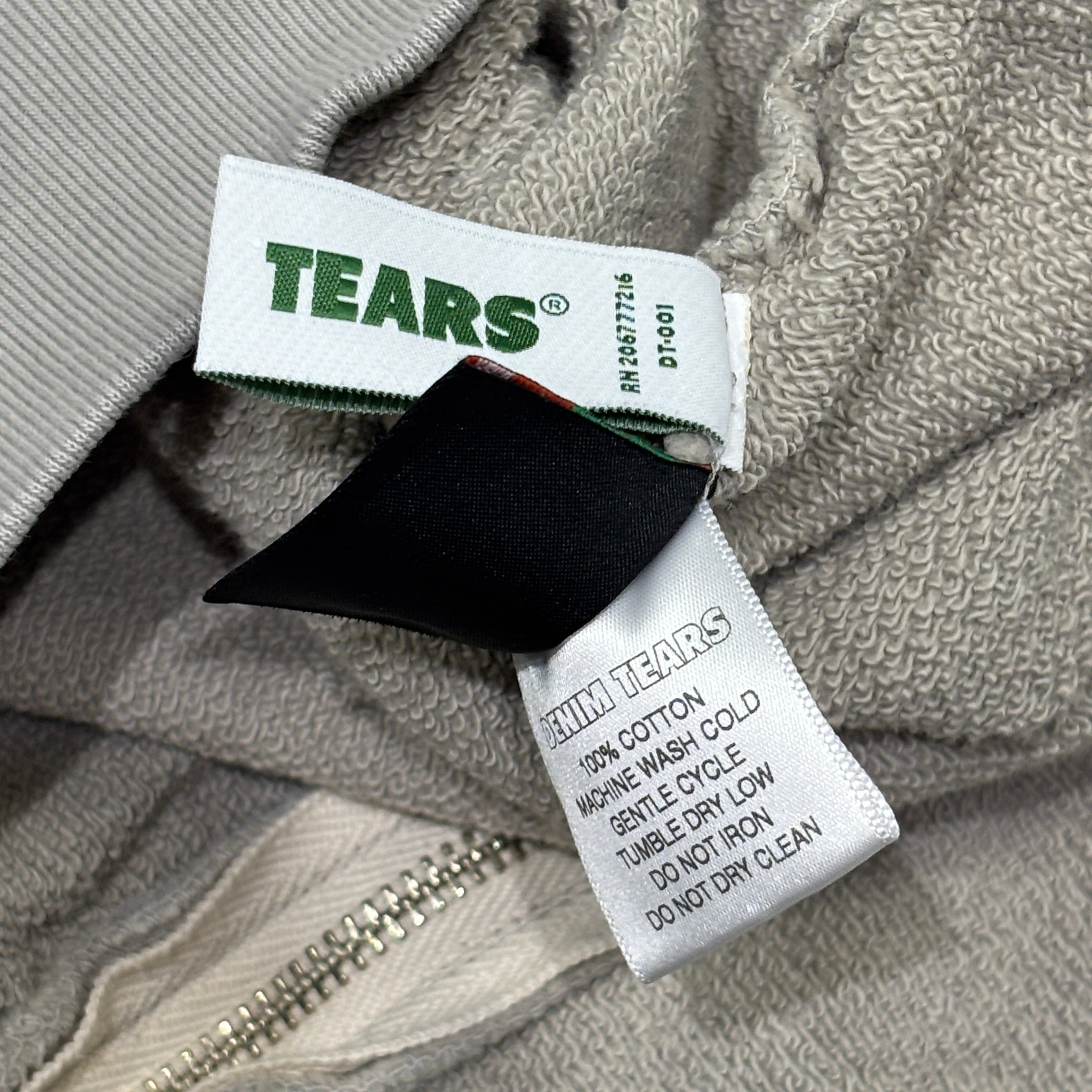 Denim Tears Denim University Zip Hoodie Grey