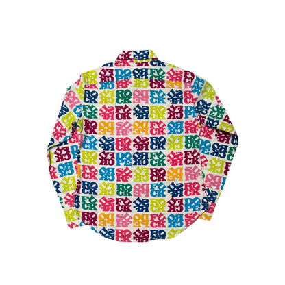 Hysteric Glamour F*CK Monogram LS Button Up Multicolor