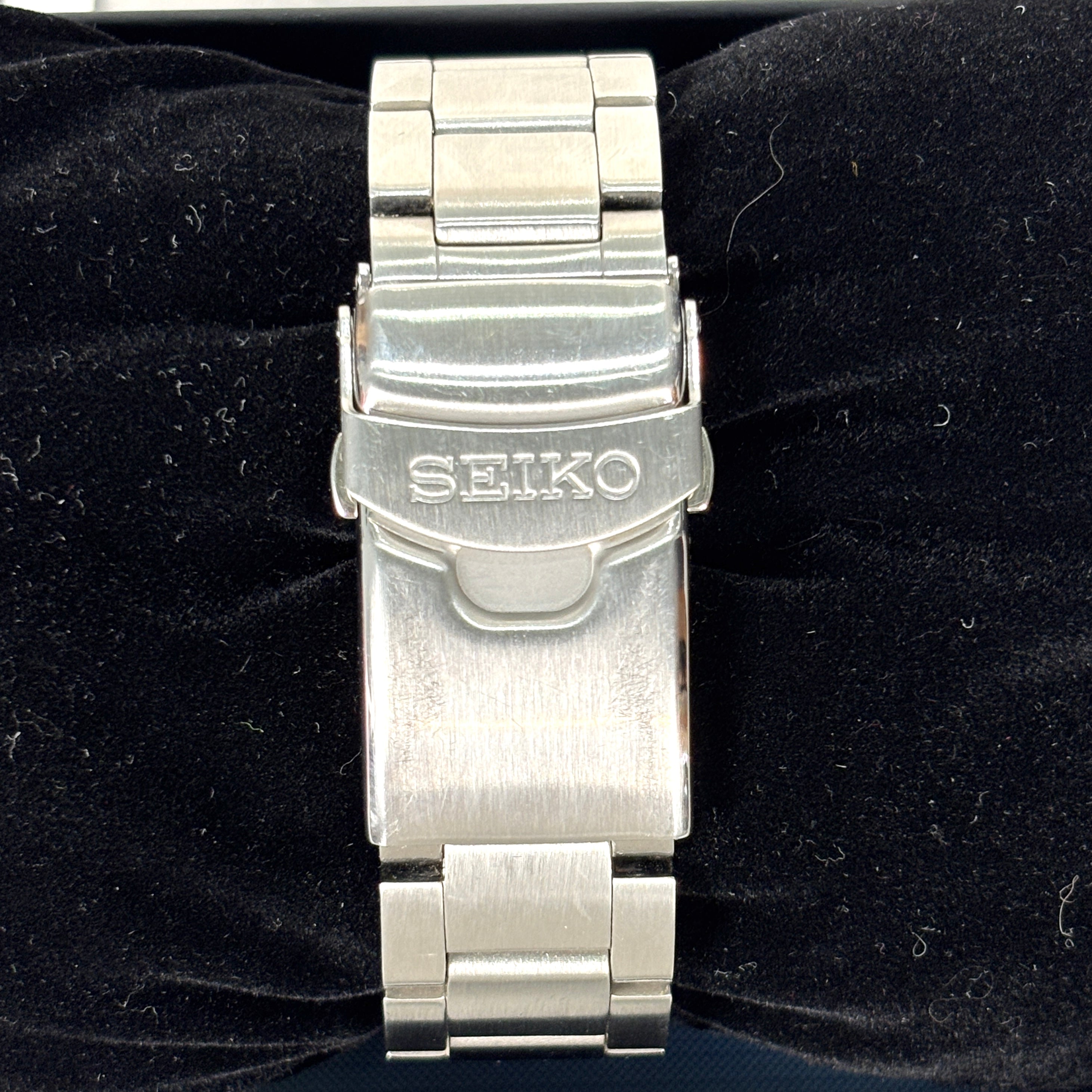 Seiko 5 Sports Automatic Orange-Dial & Black Bezel Men's Watch
