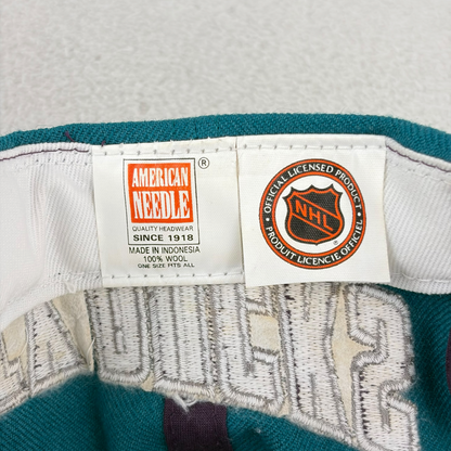 90's American Needle Anaheim Mighty Ducks Snapback