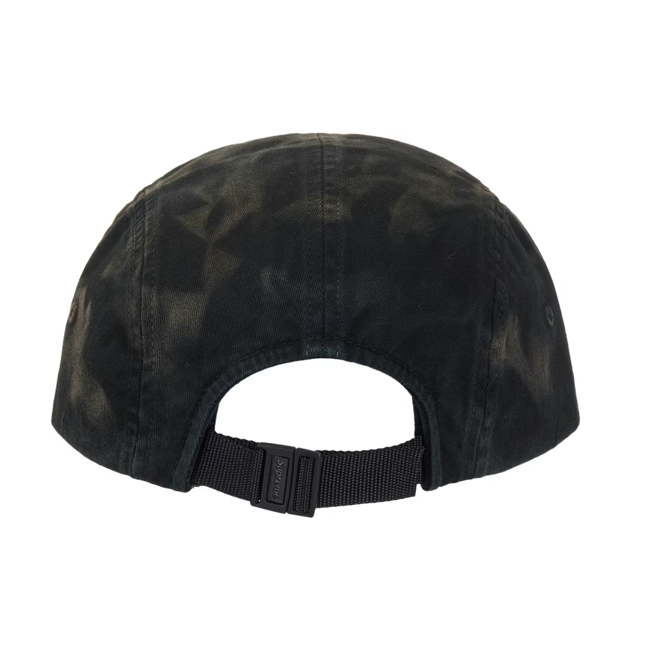 Supreme Overdyed Camp Cap (SS26) Black