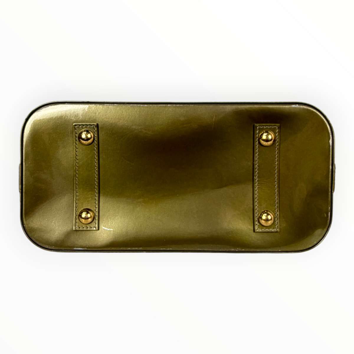 Louis Vuitton Alma PM Monogram Vernis Gold