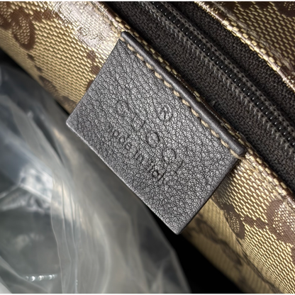 Gucci Original GG Crystal Canvas Abbey Tote