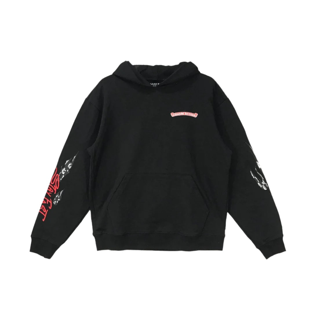 Chrome Hearts Matty Boy Stay Fast Hoodie Black