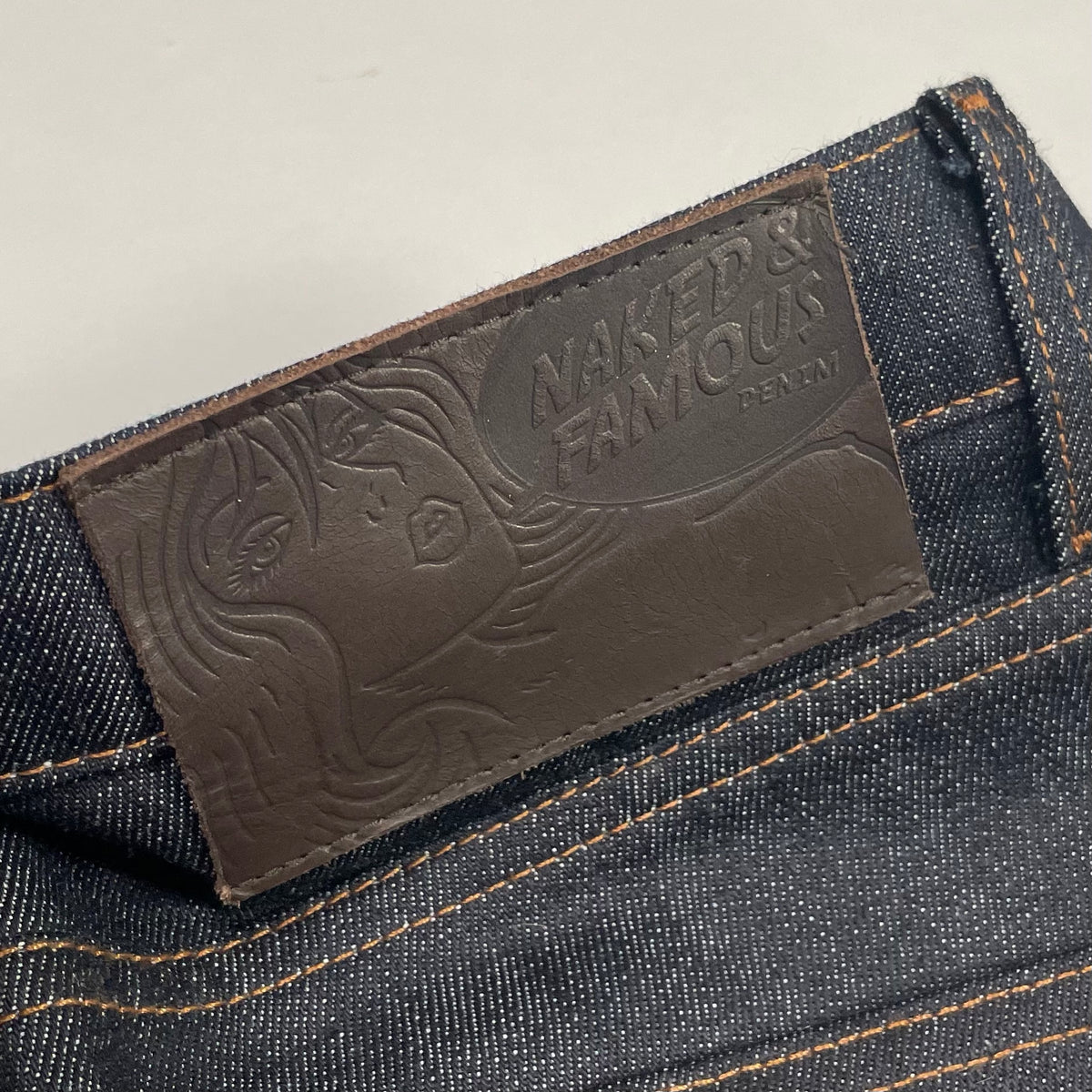 Naked & Famous Super Sklnny Guy Indigo Denim