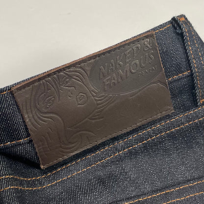 Naked & Famous Super Sklnny Guy Indigo Denim
