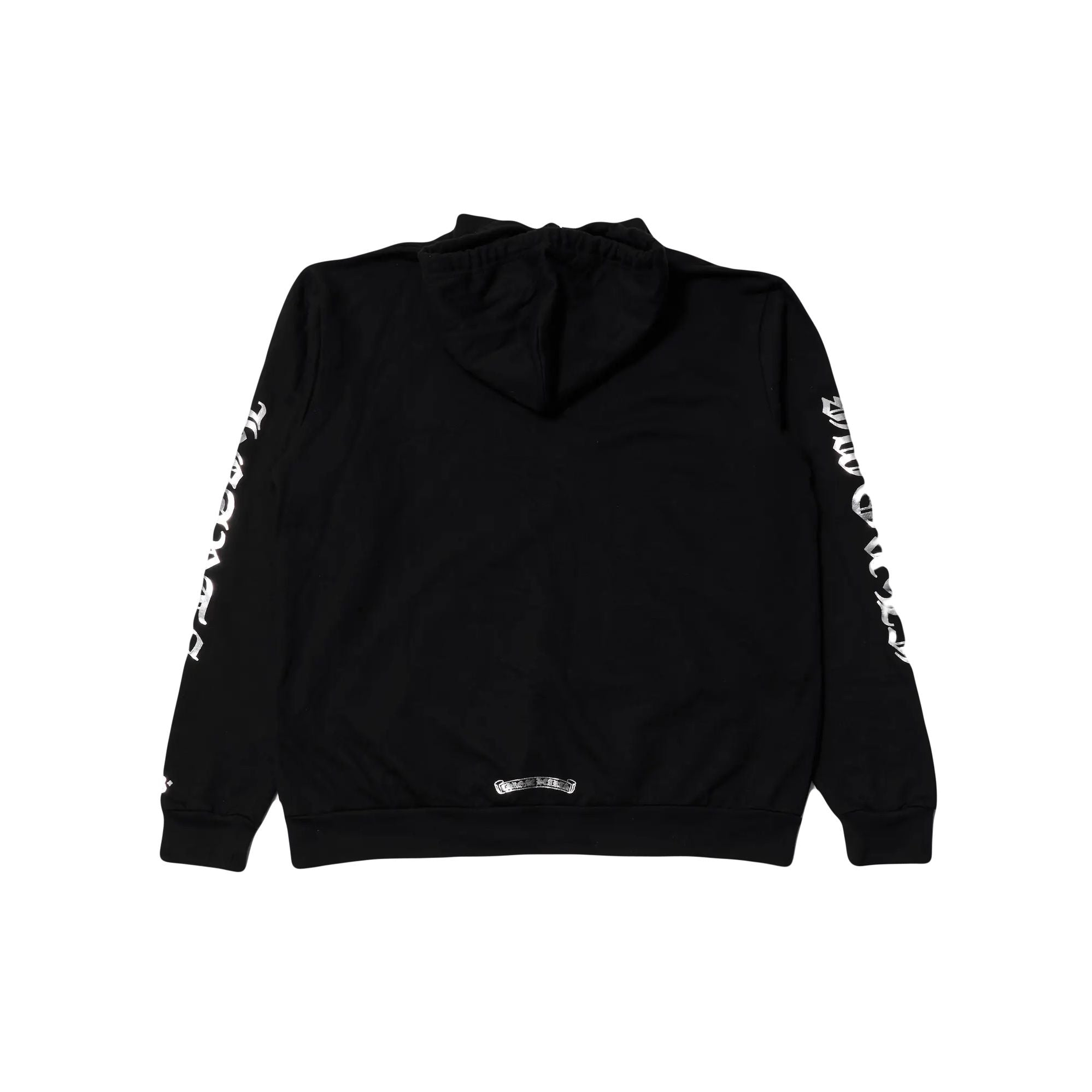 Chrome Hearts Foil Print Hoodie Black