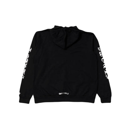 Chrome Hearts Foil Print Hoodie Black